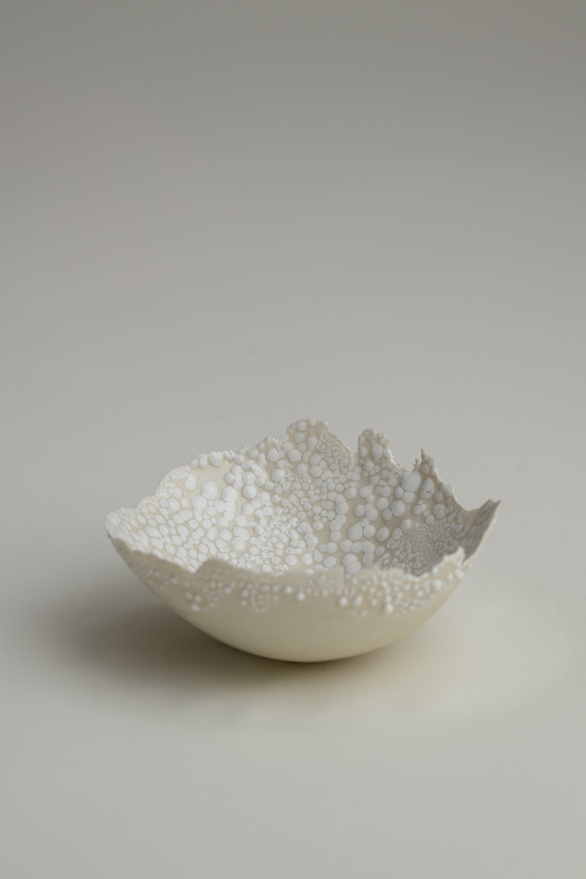 Torn Egg Shell Dish