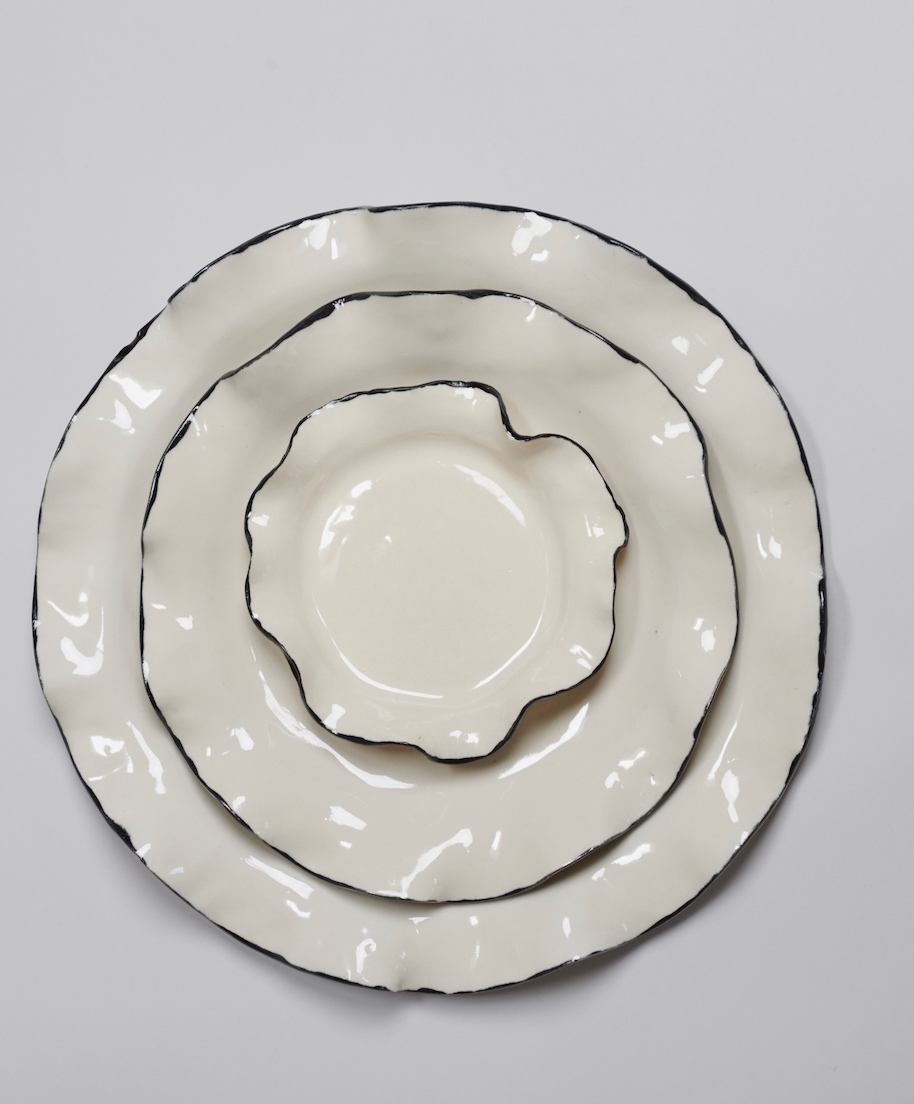Ruffle Plate *Small Bread Plate