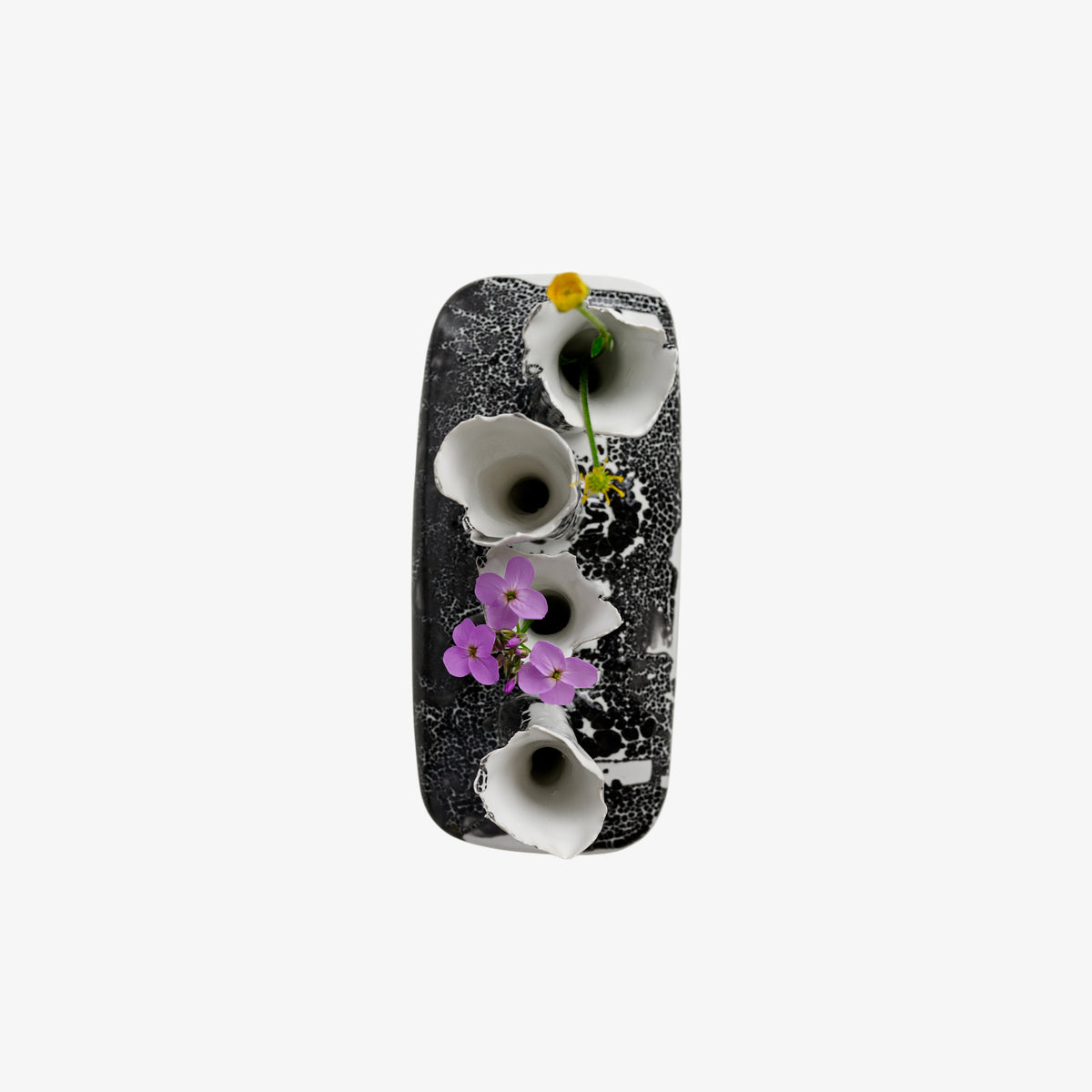 Oblong Coral Vessel