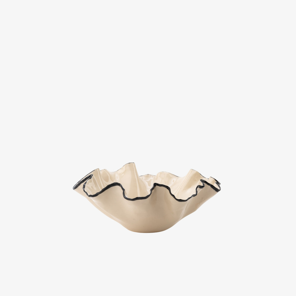 Ruffle Salad Bowl