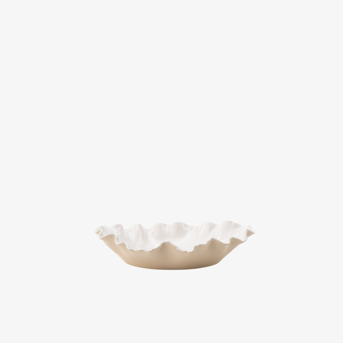 Ruffled Serving Bowl