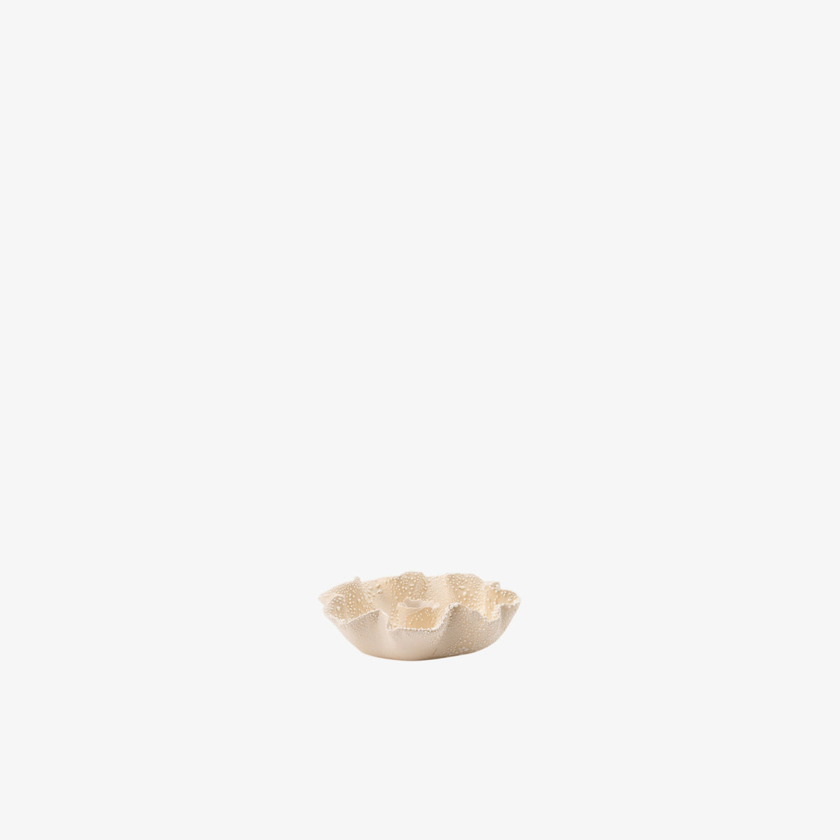 Ruffle Candle Bowl