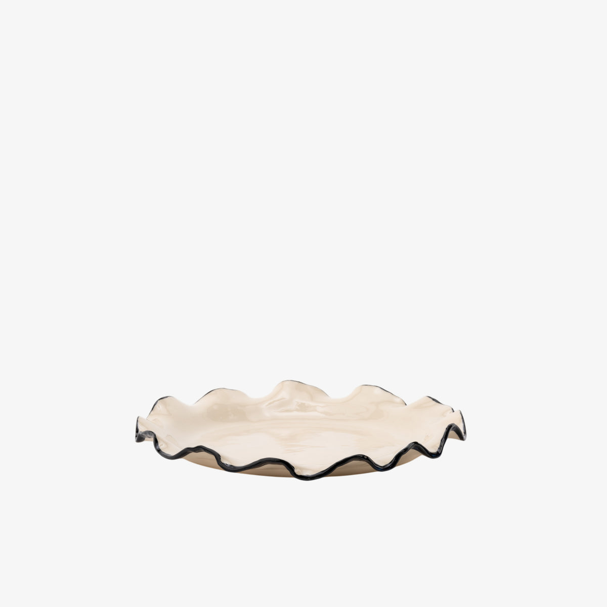 Ruffle Charger Plate