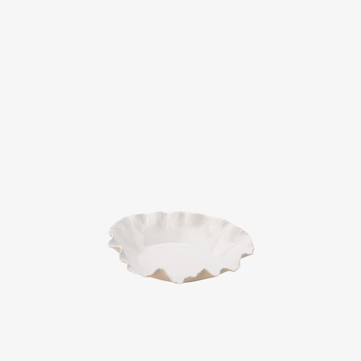 Ruffled Serving Bowl