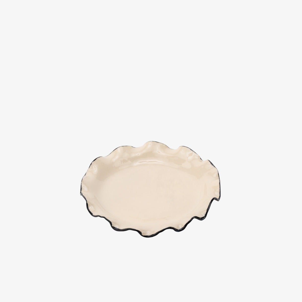 Ruffle Charger Plate